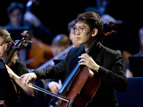 cello player