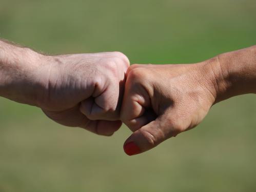 Fist bump